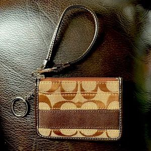 COACH wristlet/ID/card holder